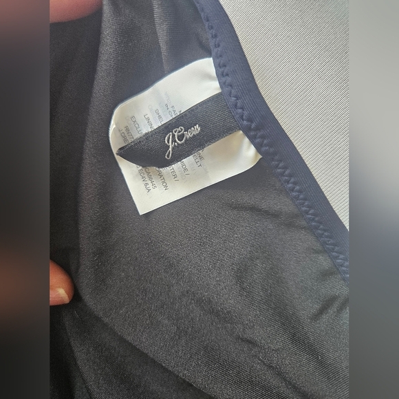 J.Crew- Swimsuit Women's Black One SZ 10 - Picture 3 of 7